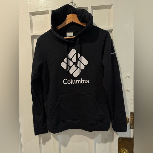 Columbia Sweaters - Columbia Black and White Logo Hoodie